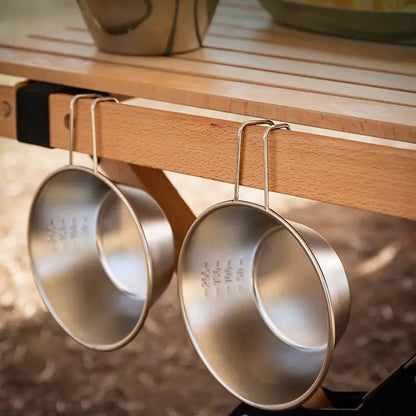 Outdoor Foldable Camping Bowl - Portable 304 Stainless Steel