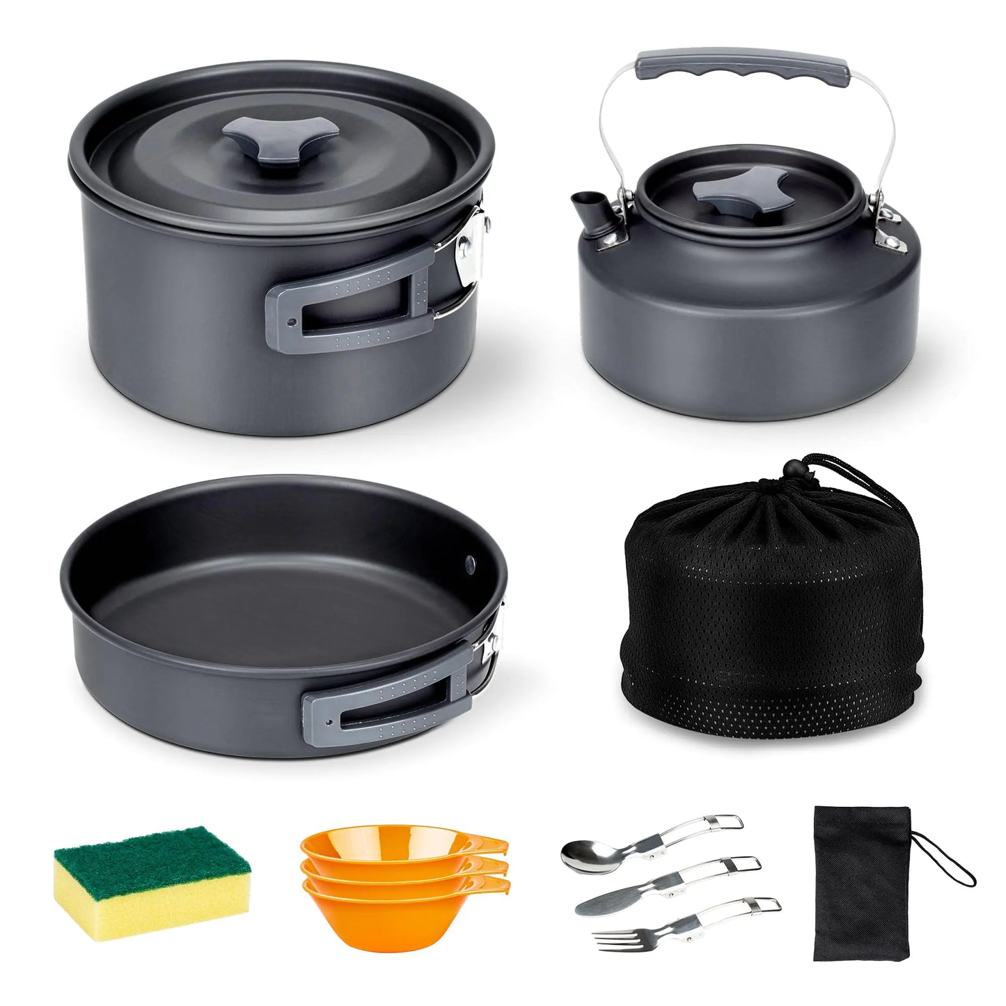 Alocs Outdoor Cooking Set for Camping and Hiking