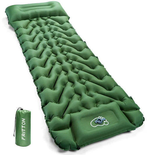 FRITTON DreamPad - Inflatable Camping Mat with Pillow